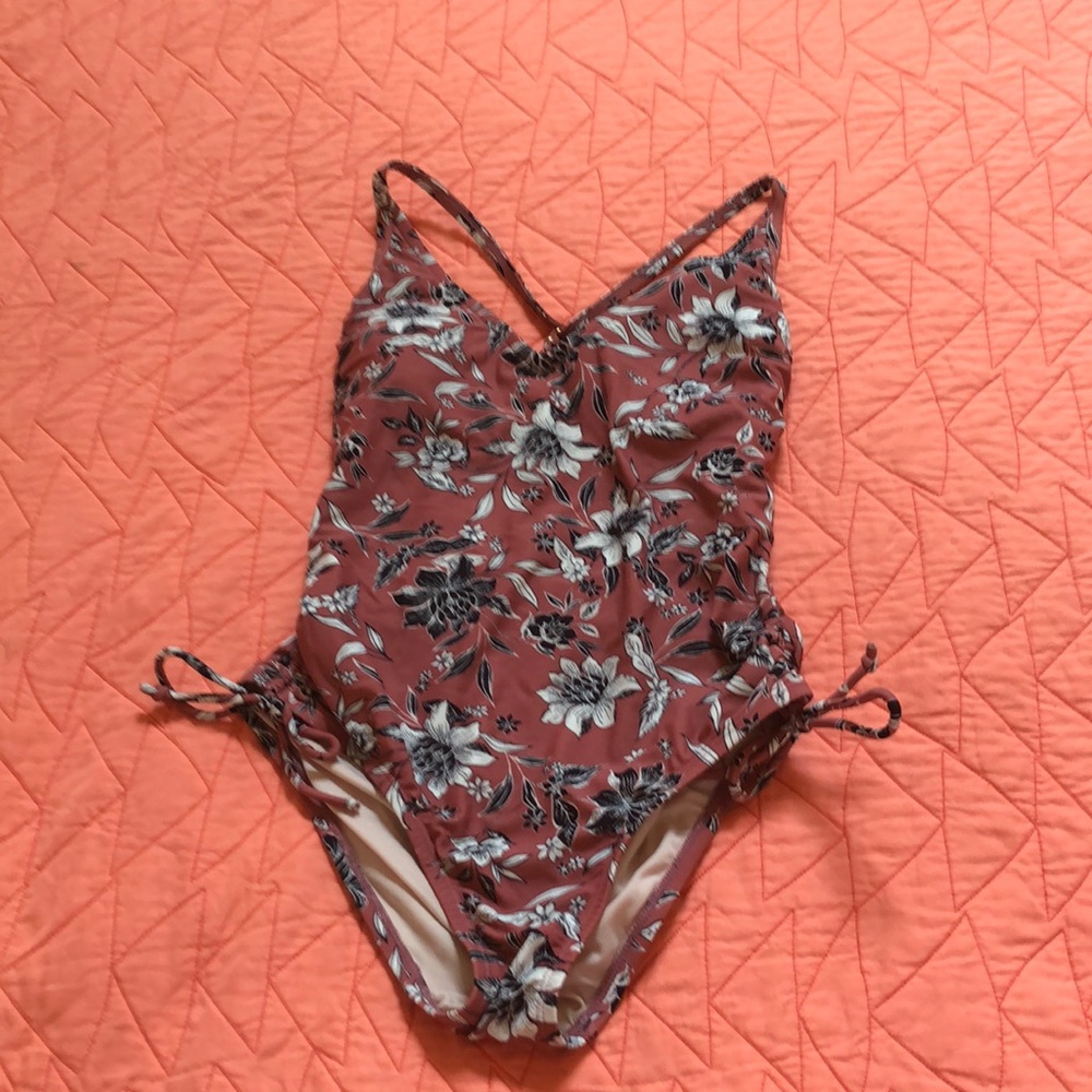 flower one piece swimsuit